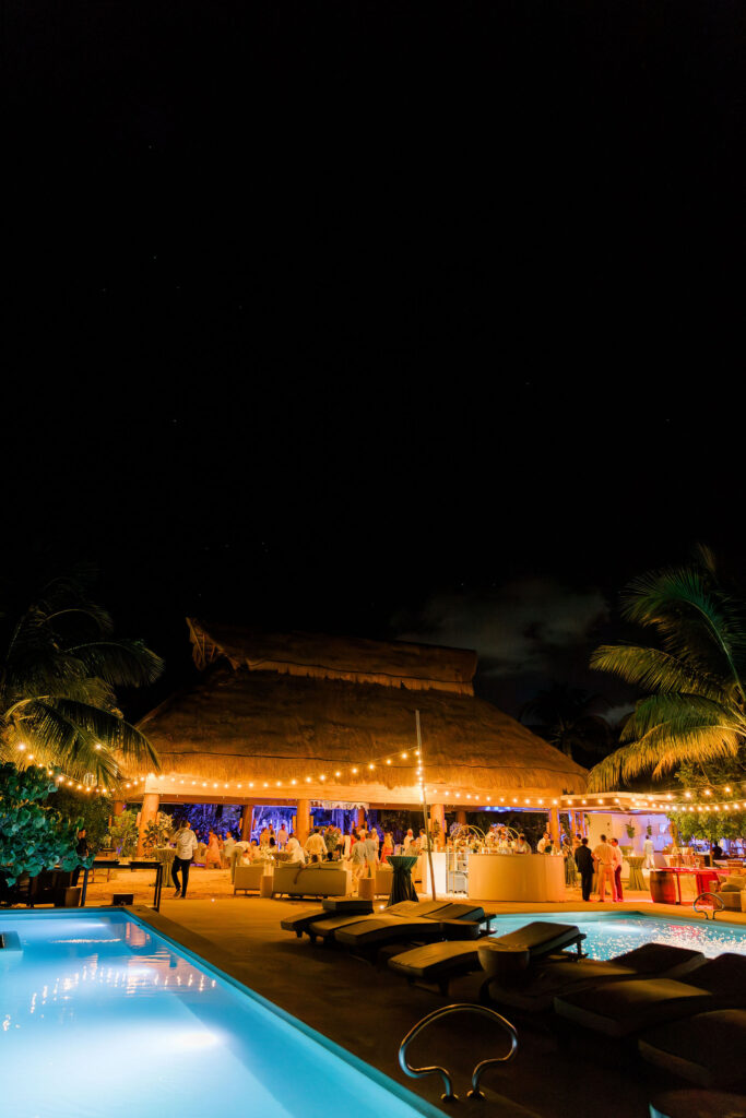 Wedding Reception at Rosewood Mayakoba